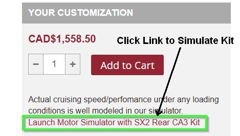 Launch Motor Sim Link