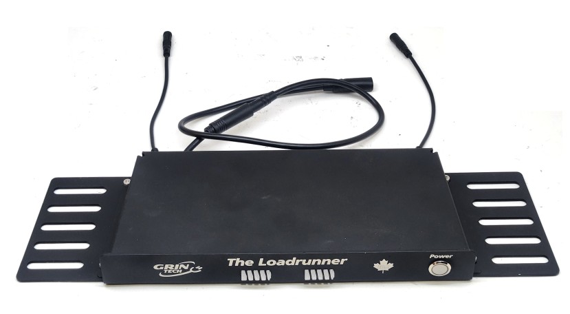 Motor controller and all wiring + electronics in Loadrunner control plate