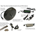 Crystalyte Rear Thru Axle, High Voltage Kit