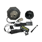 Typical CA3 kit setup, SX1 for front motor with Baserunner controller shown