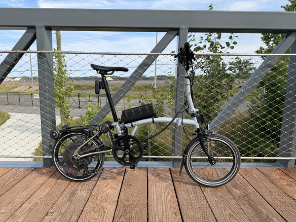 Brompton P-Line Rear All Axle Motor Build