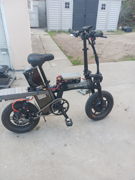 Engwe 14in Dual motor 9.1Kw folding ebike