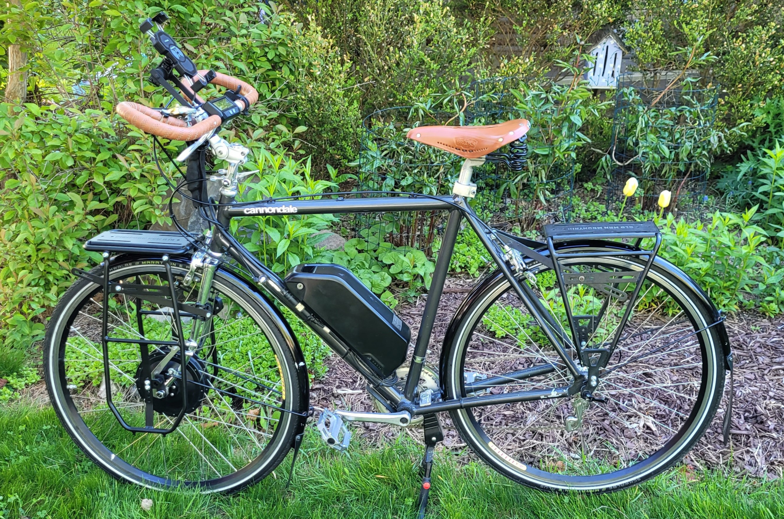1983 Cannondale ST-500 with eZee Front Kit