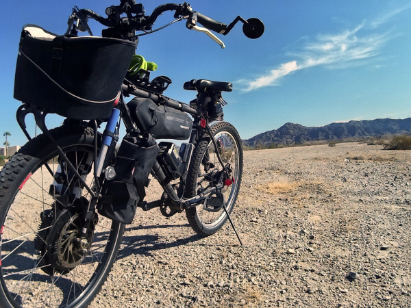 Mineral Surveying Deep Desert Bike