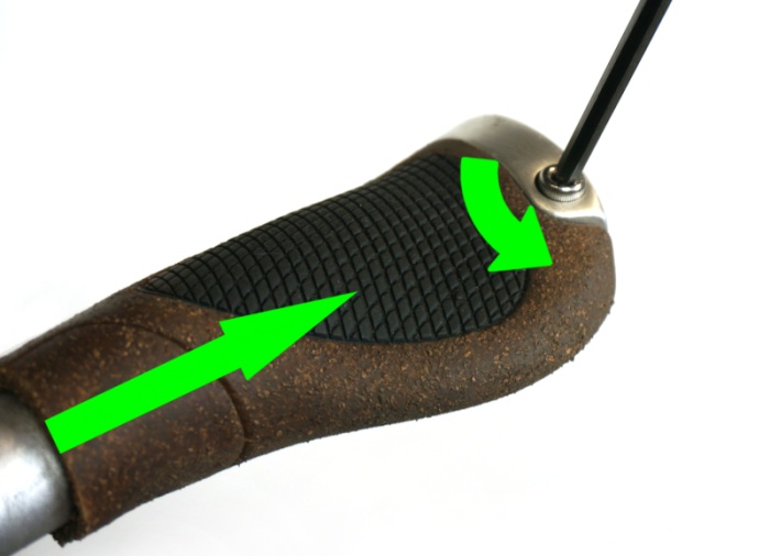 Remove hand grips