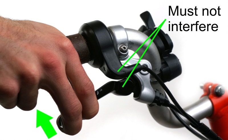 Check for brake interference