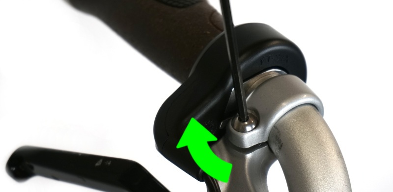 Tighten brakes