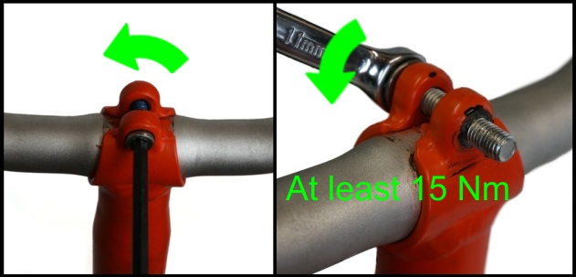 Replace M7 bolt