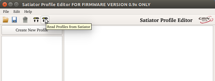 Read Profiles from Satiator Read Profiles from Satiator