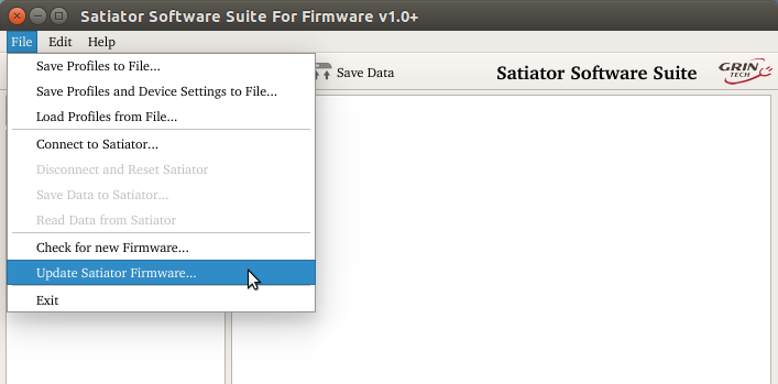 Update Satiator Firmware... Update Satiator Firmware...