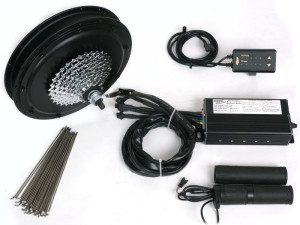 MXUS Rear Cassette Motor Kit with Basic Throttle Control