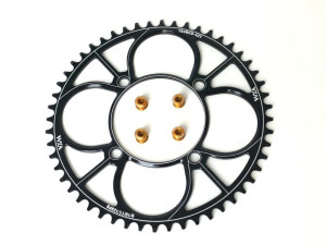 52T 4B Narrow-Wide Chainring and Bolts
