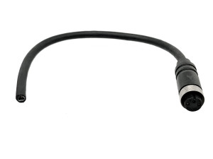 60cm Motor Phase Cable Harness with L10 Connector, 3x 12g phase wires, 7x24g signal wires