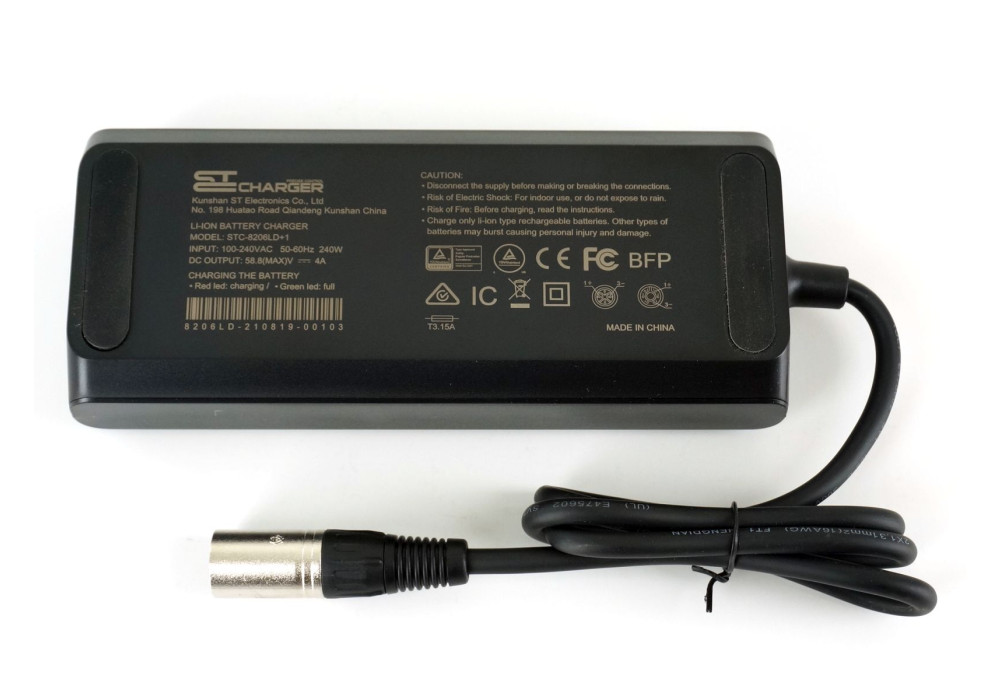 52V 4A XLR Charger