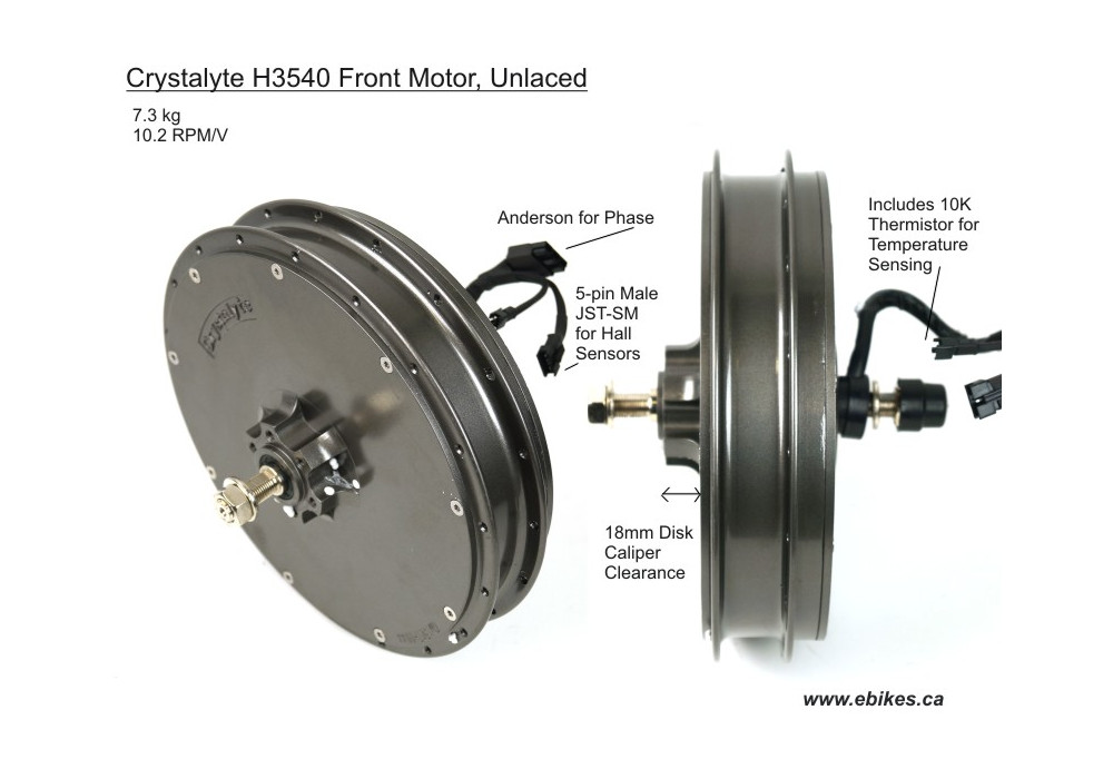 Crystalyte hub motor kit 2025