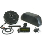Grin All-Axle Motor Conversion Kit, Black Anodized