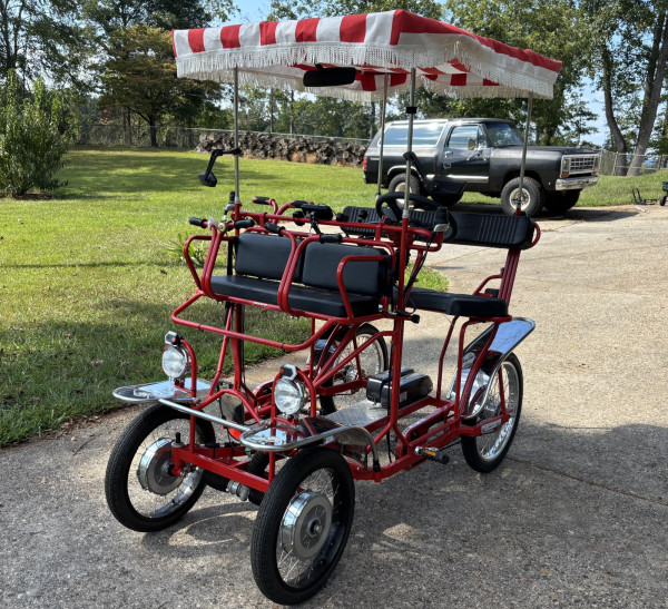 Adding all axle motors to 4-wheel bike 
