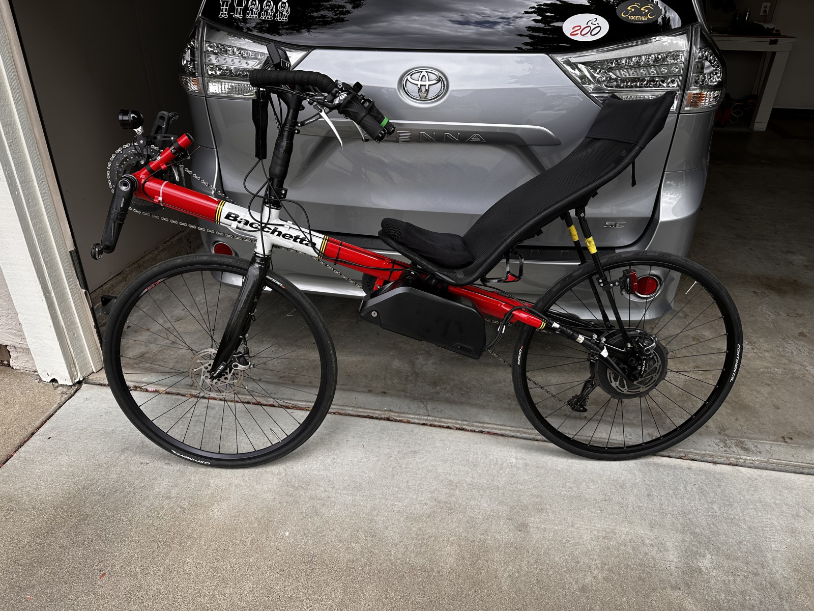 Bacchetta recumbent conversion