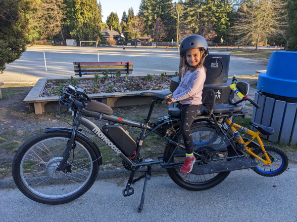 2 Wheel Drive Cargo Bike