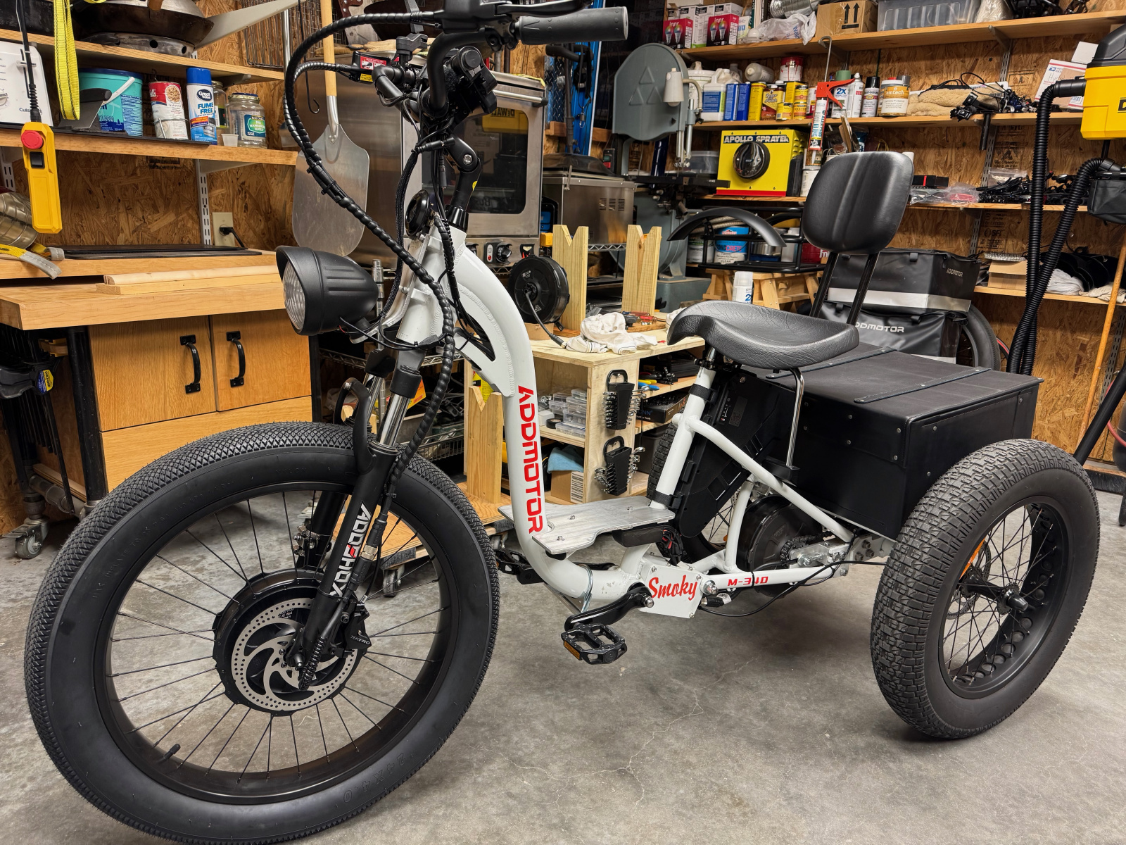 AWD/72 Volt Delta Trike