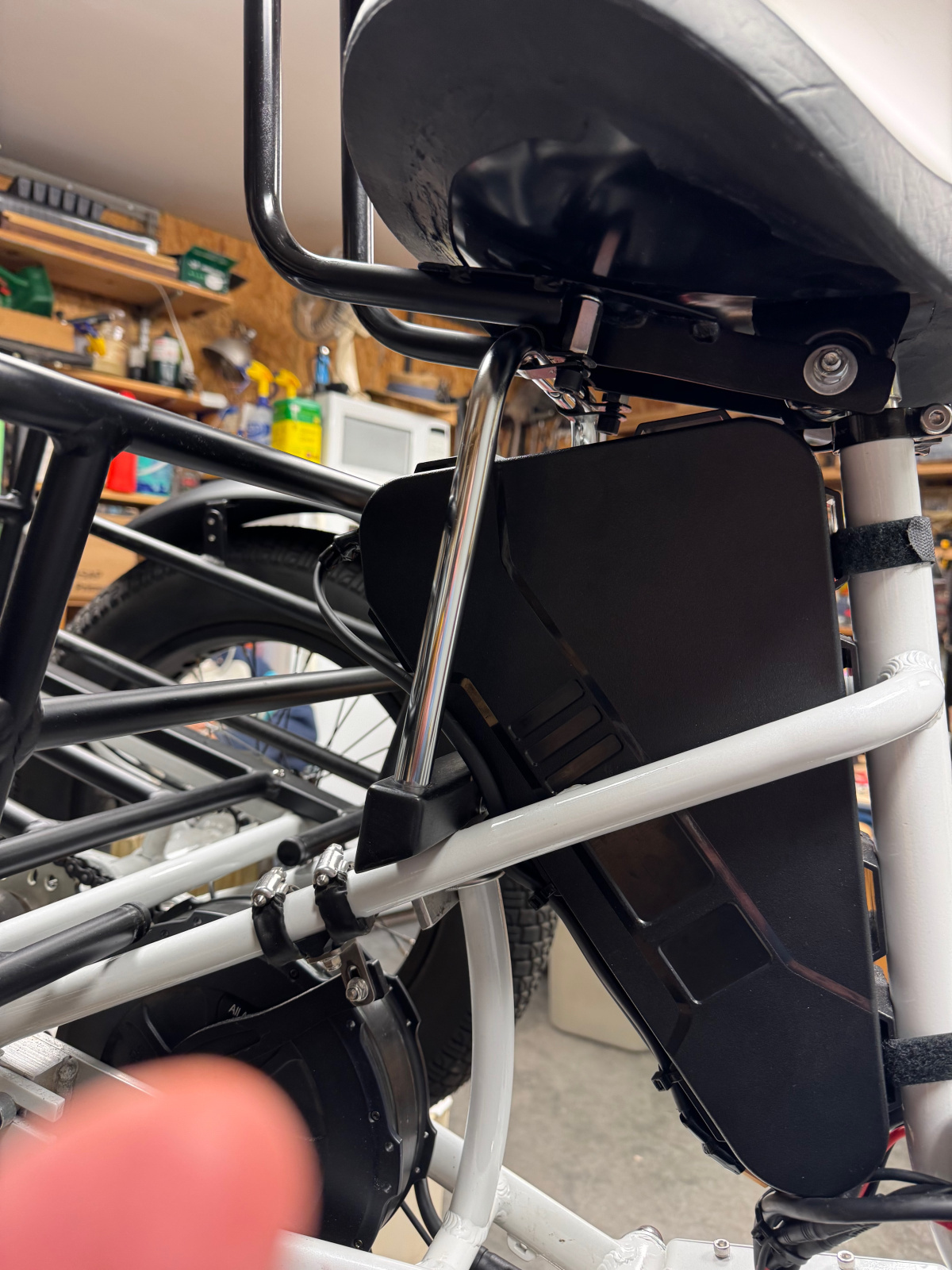 72V 16.5 Ah Triangular Frame Battery with Rigid Enclosure