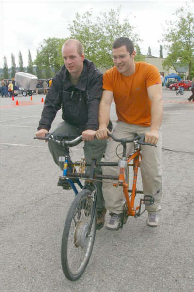 Sociable (Side by Side) Tandem Ebike