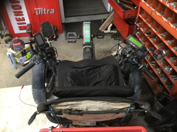 All wheel drive trike