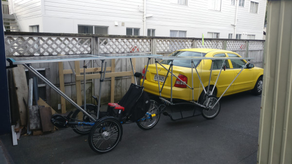 Solar Trike that I have named Hitchers Guide. 