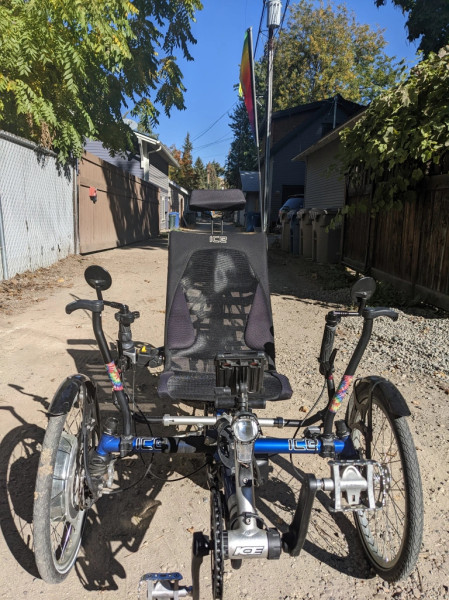 New life for a 15-year old Trice trike that's seen some miles