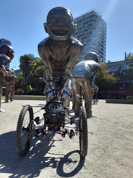 Home made Adaptive  full suspension  spider trike