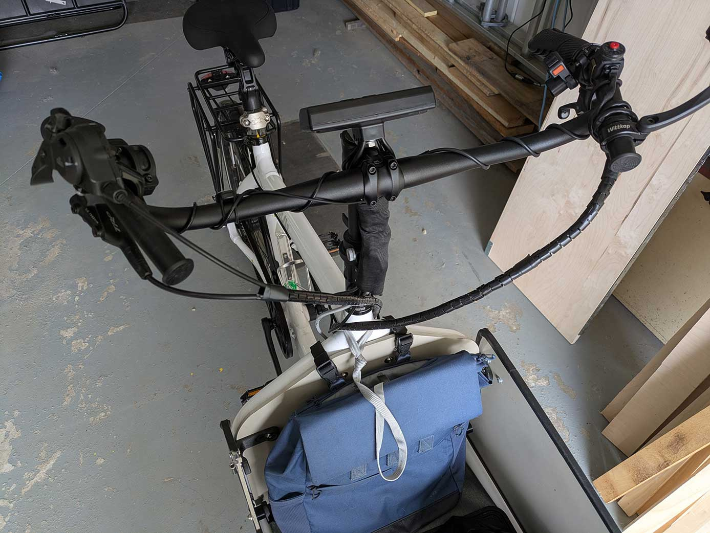 Not so bad, for my first electric bike build! Thanks Grin for the advice
