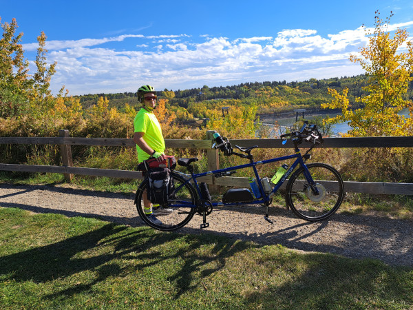Fall ride in Edmonton