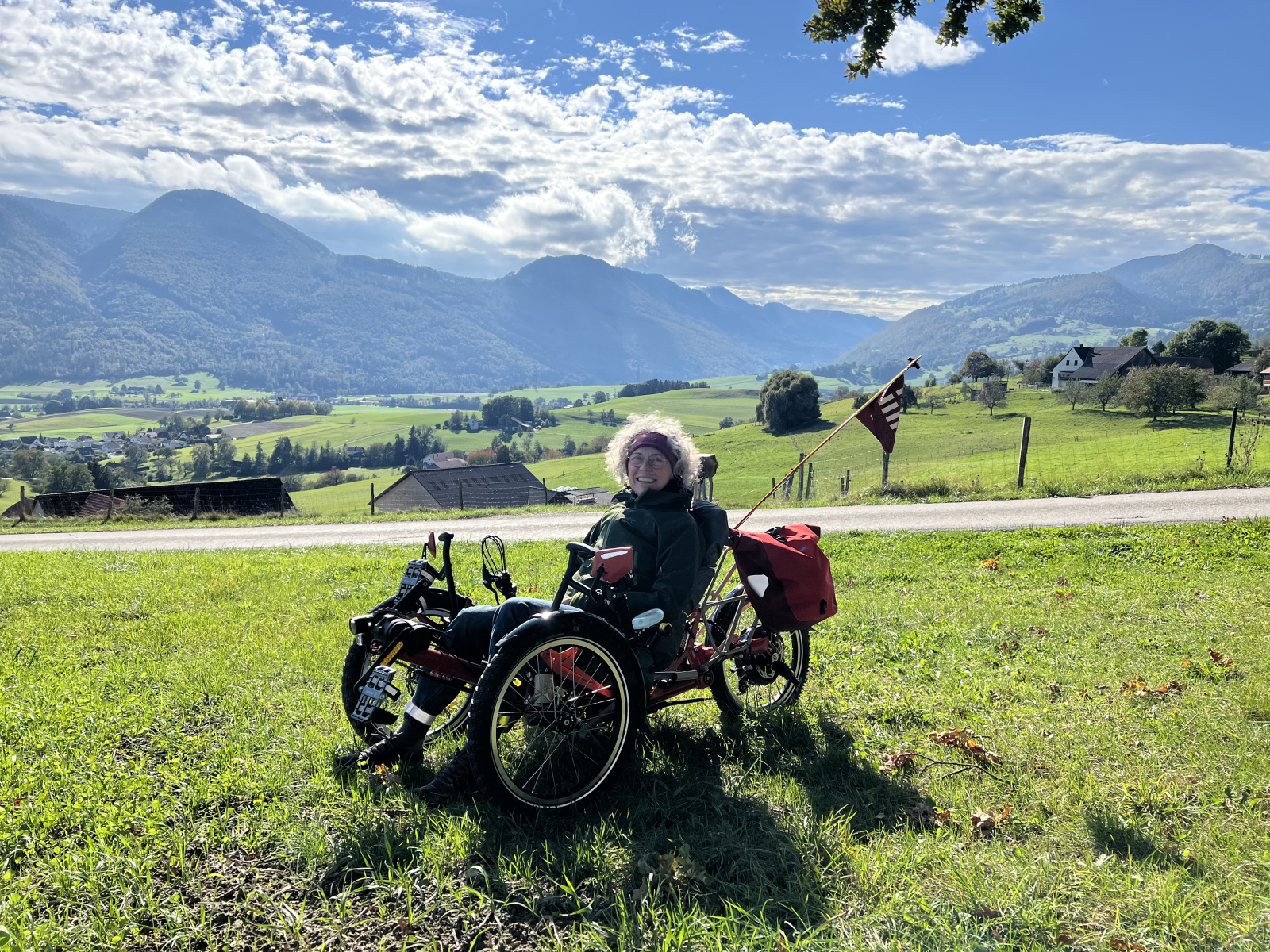 Monika with her RTP - very happy!!!