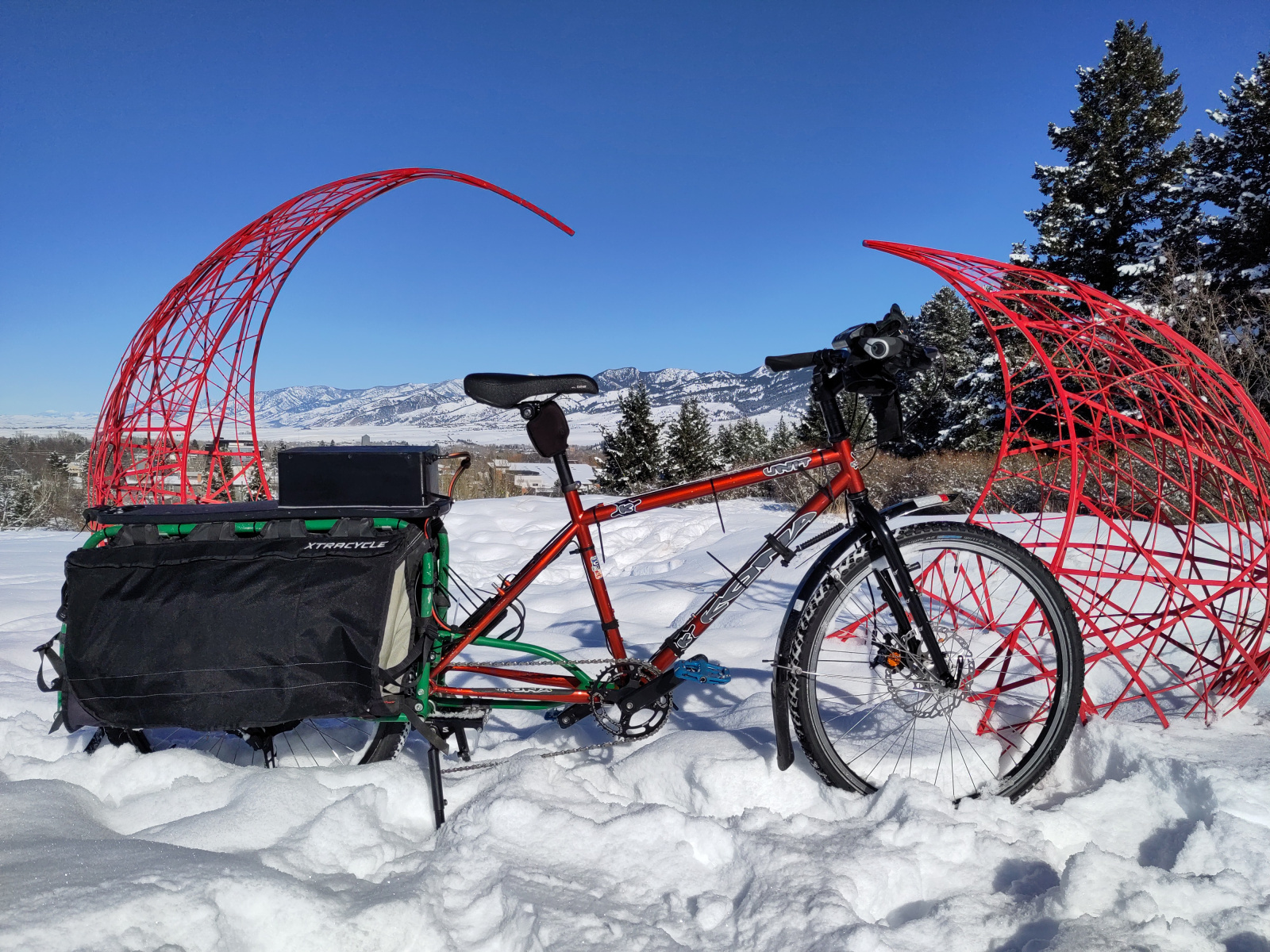 eXtracycle Electric Cargo Bike