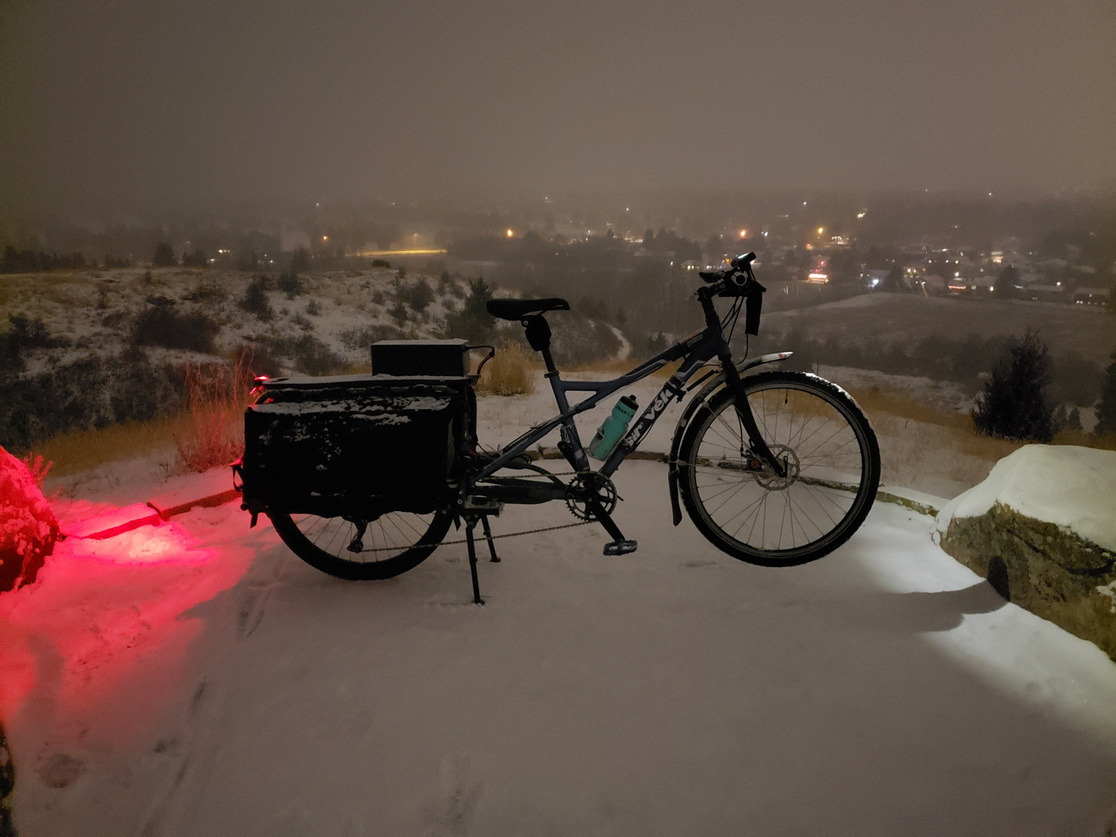The last picture of the old frame, taken shortly before switching to the Kona