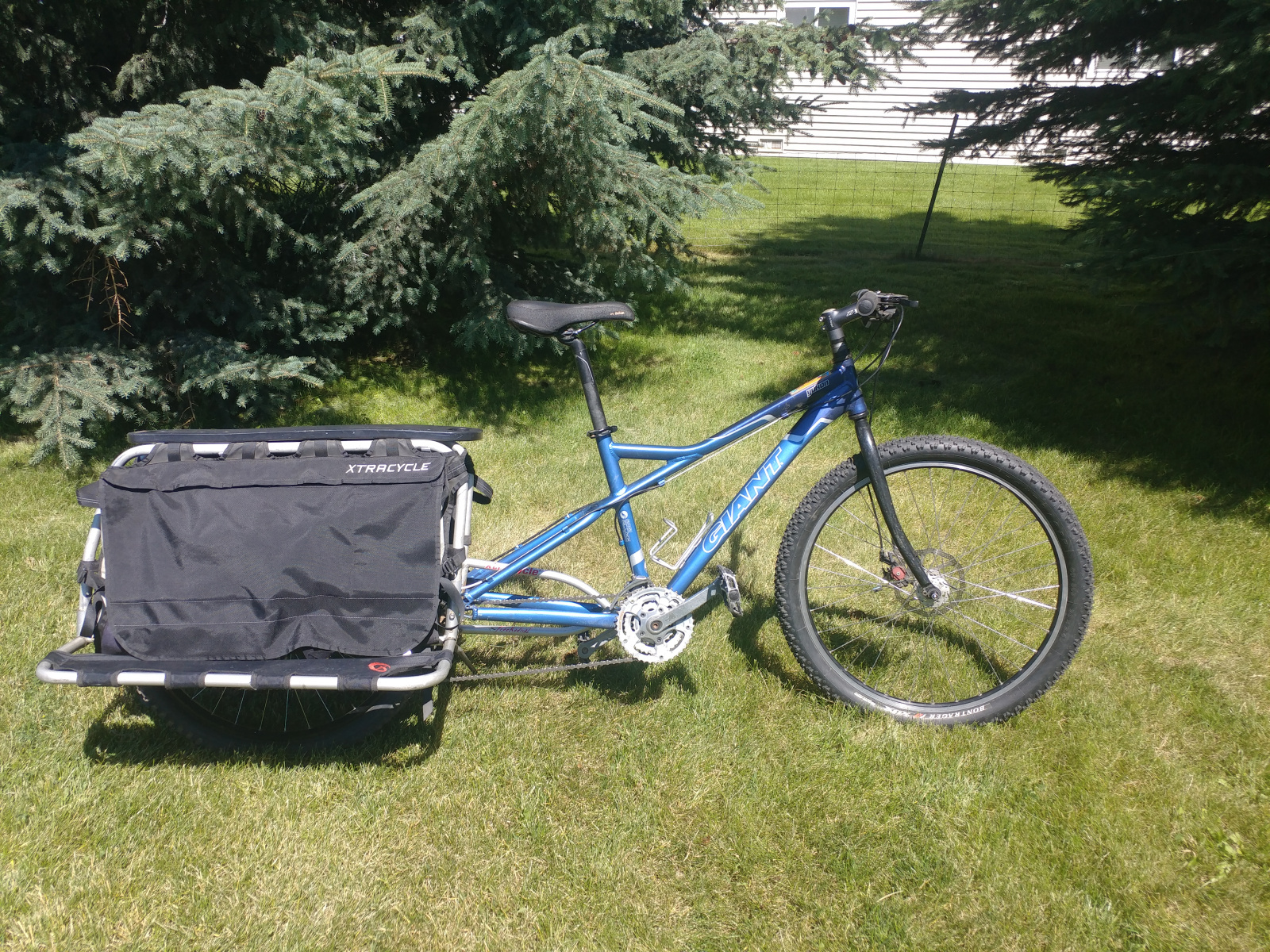The original bike before electrification