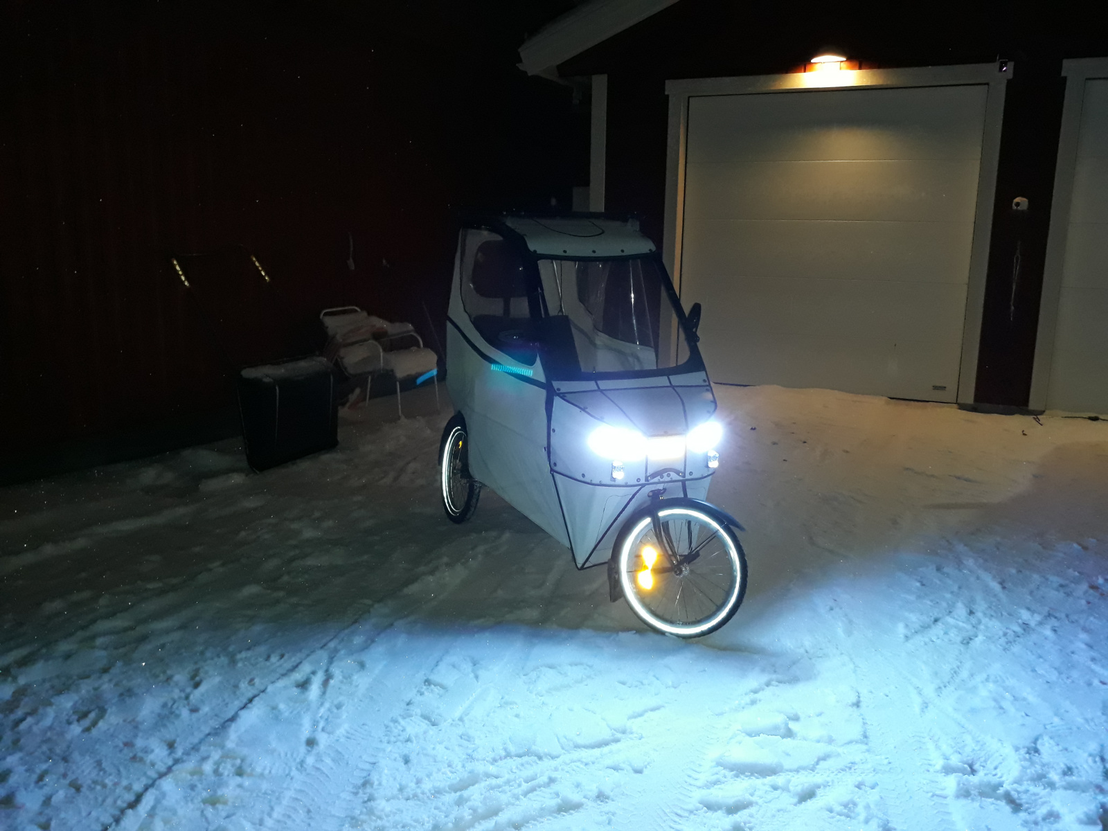 Testing my headlights