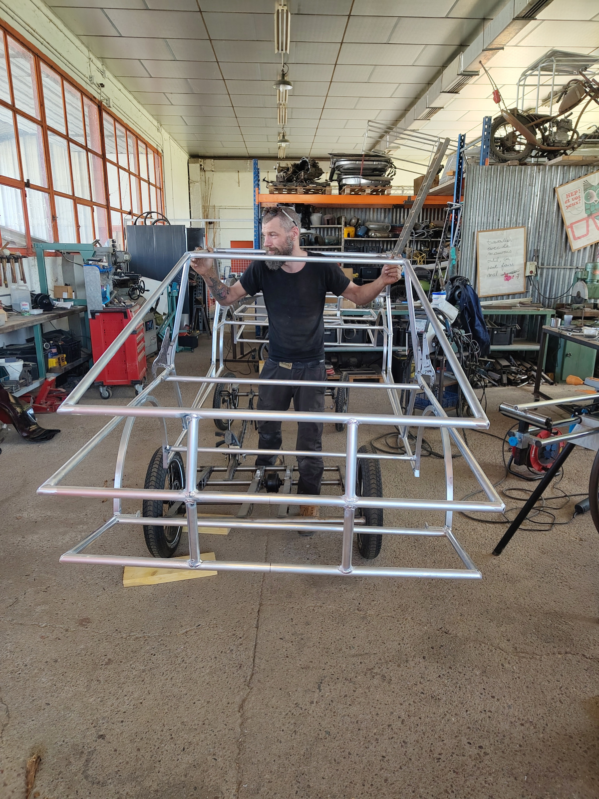 Dom, the master builder of LGZ.bike