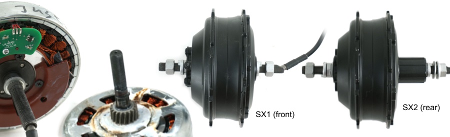 Shengyi Hub Motors with Helical Gears