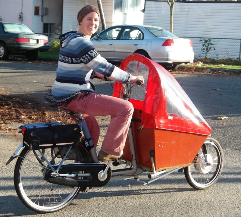 Dutch Bikes with Drum Brakes, we ended up welding on a disk brake caliper to the front fork