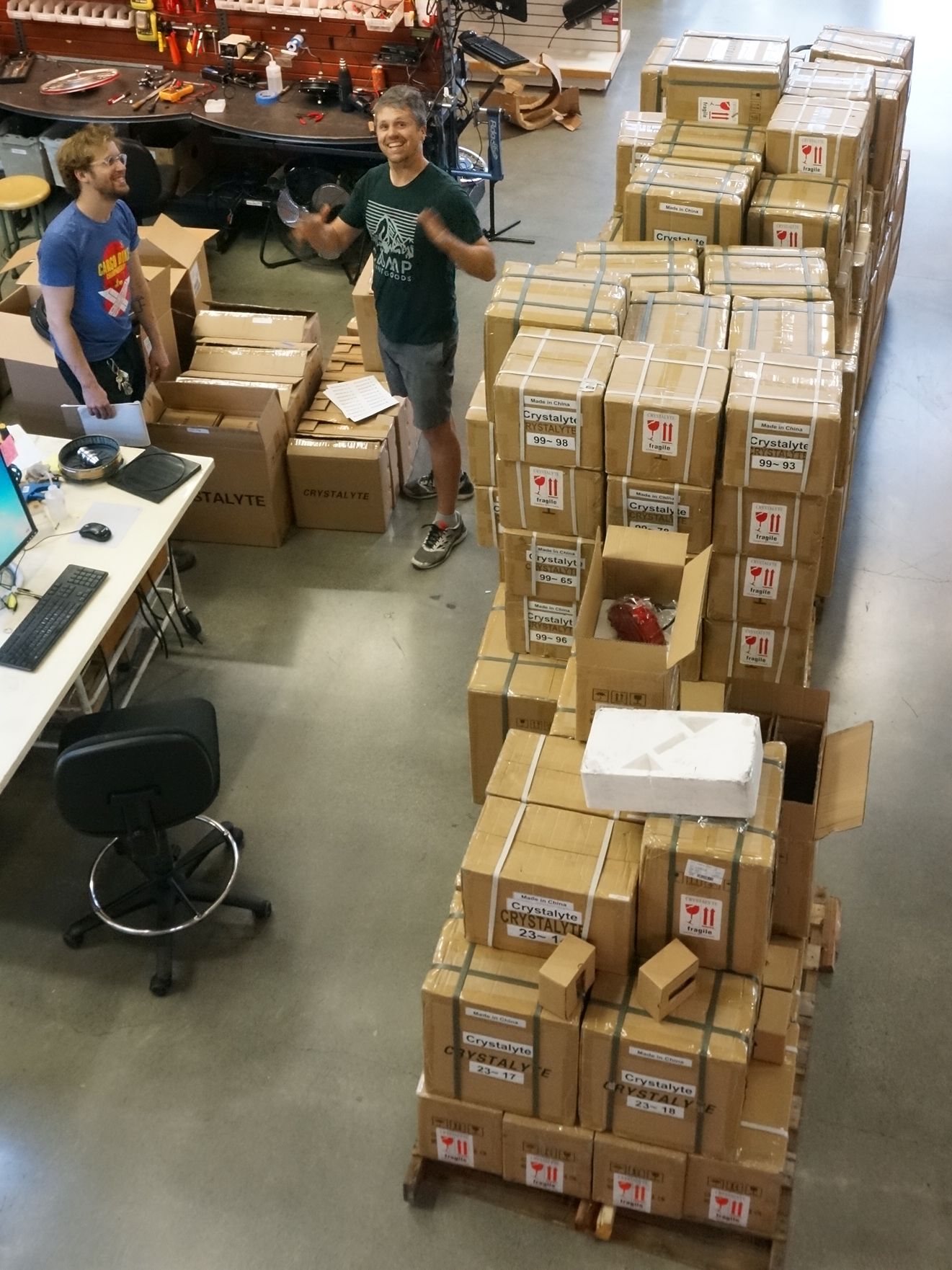 Crystalyte Shipment!