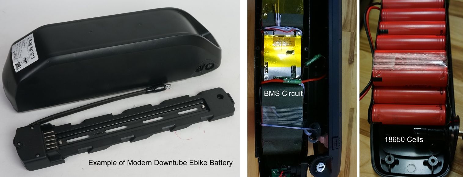 electric bike battery parts