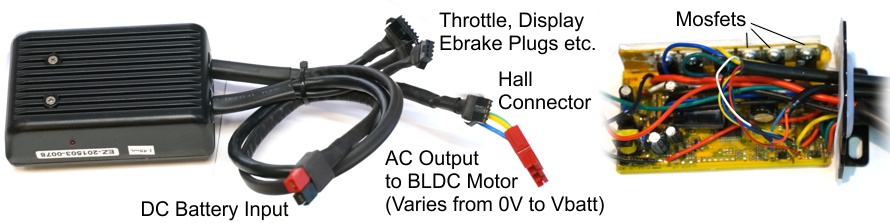 Function and Connectors of an Ebike Motor Controller