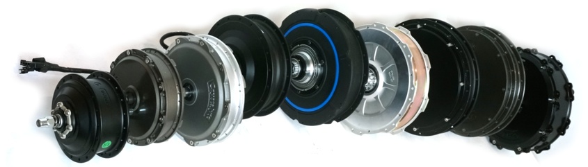 Hub motors are available in a wide range of types