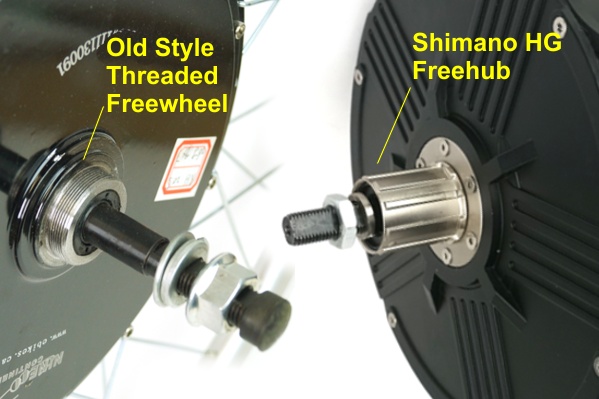 It took a LONG time to see direct drive motors use freehubs rather than threaded freewheels. 