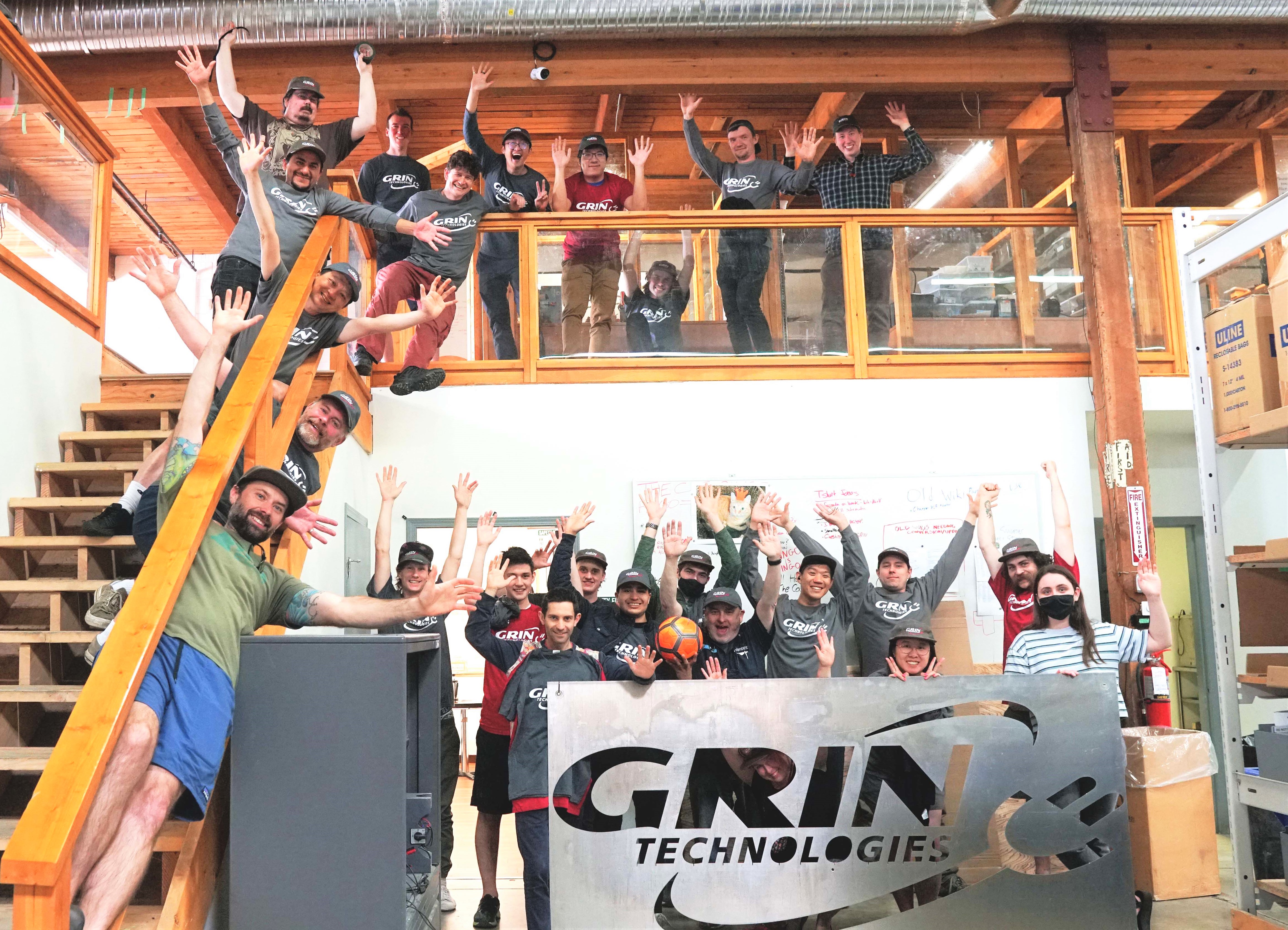 This is the Crew from Grin Tech, Summer 2015