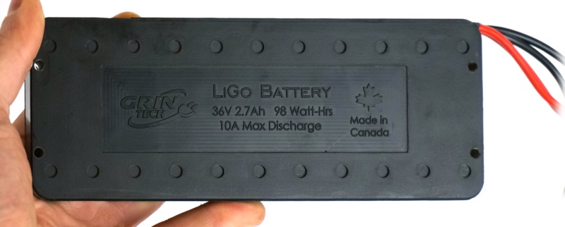 A Stackable LiGo Battery Module In Hand, cute eh?