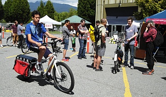 Ebikes at 2014 Vancouver Maker Faire