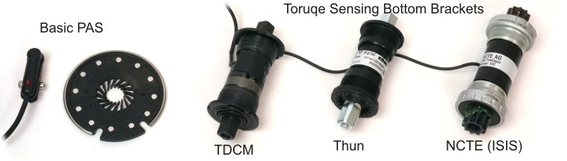 Example of PAS and Torque Sensors