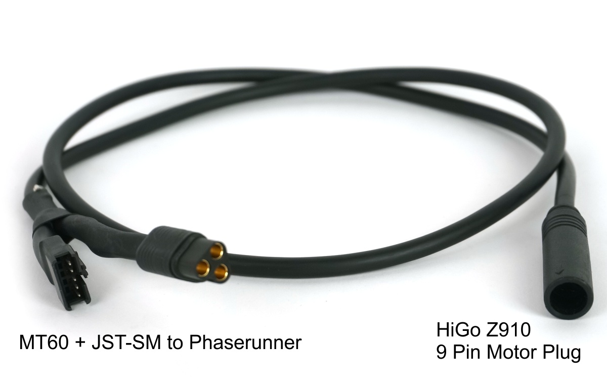 Phaserunner Z910 HiGo Motor Cable Harness